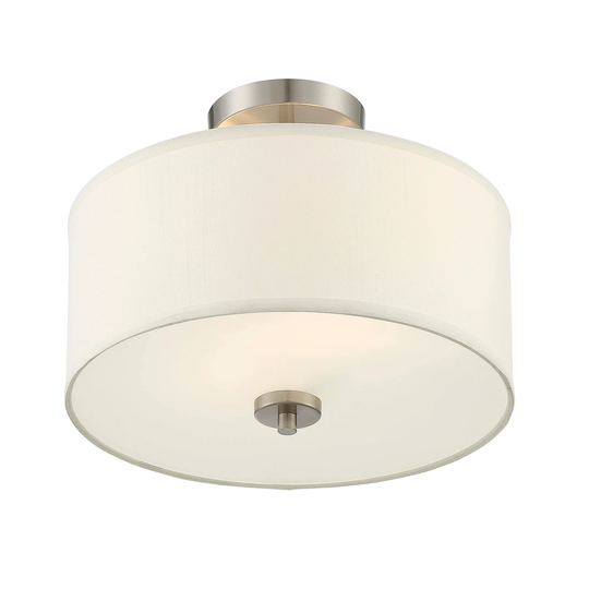 Trade Winds Cassie 2-Light Semi-Flush Ceiling Light