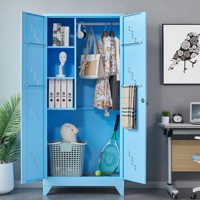 Kaebri 3 - Shelf Storage Cabinet