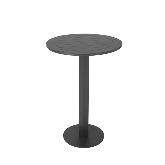 Sunset Round Bar table, Grey
