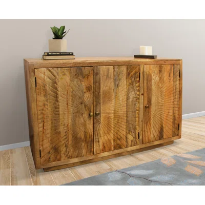 Zatavia 57" Wide Mango Solid Wood Sideboard