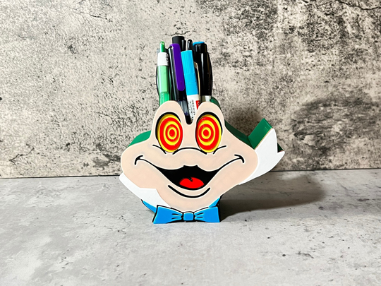 Pen & Pencil Holder | Mr. Toad Makeup Brush Marker Case