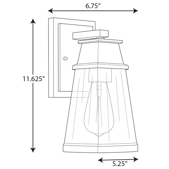 Progress Lighting Greene Ridge Collection One-Light Small Wall Lantern