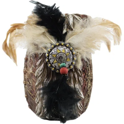 Aylis Southwestern Dreamcatcher Feathers Stationery Pen Holder