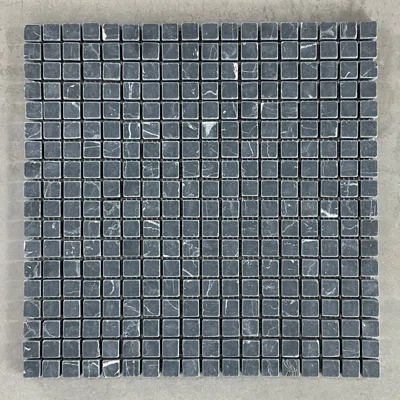 0.625" x 0.625" Natural Stone Grid Mosaic Wall & Floor Tile