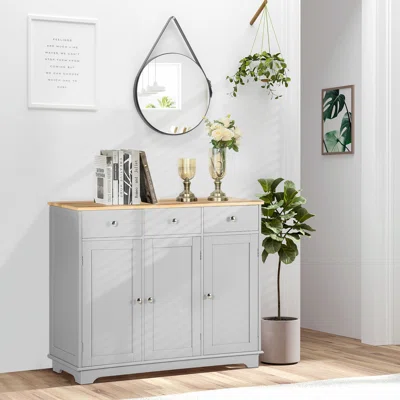Wynnwood 39.75'' Wide 3 Drawer Sideboard