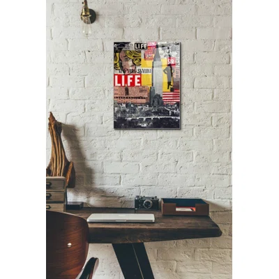 It's Hanging in the Air by DB Waterman - Unframed Graphic Art