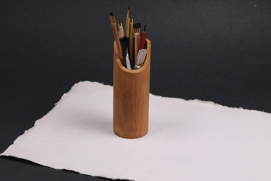 Karin Natural Bamboo Pencil Holder