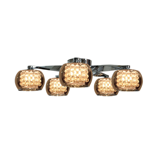 Access Lighting 5 Light 22.8" Wide Flush Mount Ceiling Fixture from