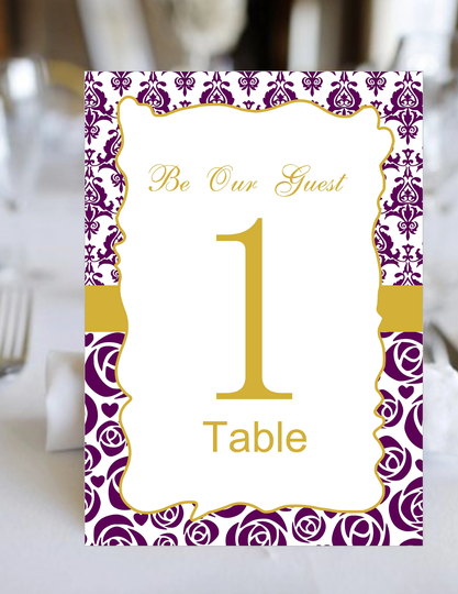 Fairy Tale Story Book Table Numbers | Select Your Characters Build Own Set #tn-401-2