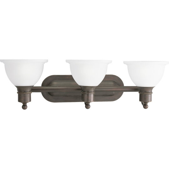 Progress Lighting Bronze Madison 3-light Bath Light - N/A