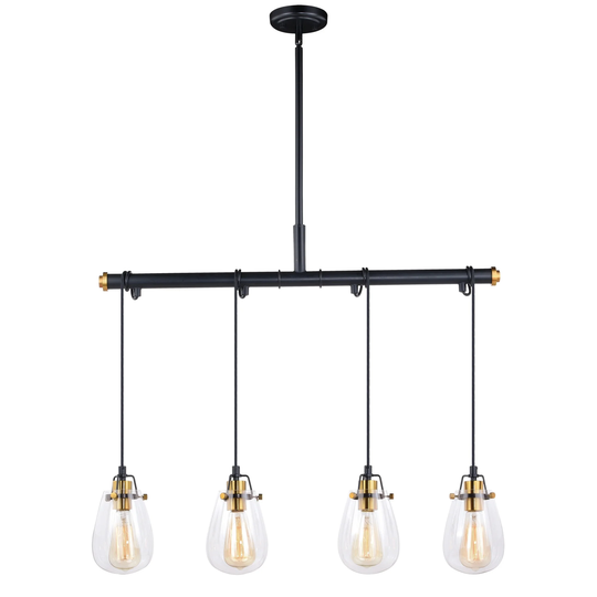 Vaxcel Lighting Kassidy 4 Light 32-1/2" Wide Pendant