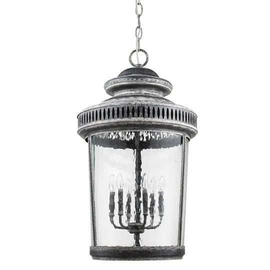 Kingston 6-light Antique Lead Pendant