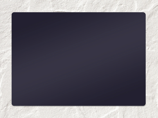 Navy Blue Chair Mat, Black Protective Indigo Splat Abstract Vinyl Floor Pad, Flooring, Comfort Splash Mat