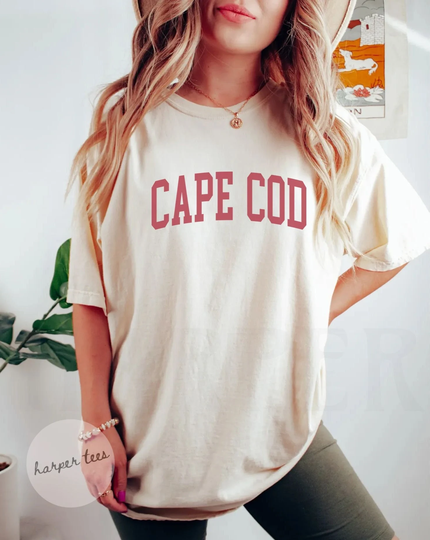 Cape Cod Shirt - Comfort Colors Massachusetts Tshirt Tee