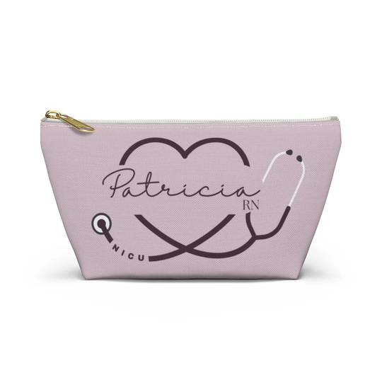 Personalized Nurse Bags, Clinical Pouch, Canvas Bag, Pencil Case, Rn Lpn Md, Graduation Gifts