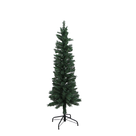 Green Artificial 4.5-foot Christmas Pencil Tree with 236 Tips