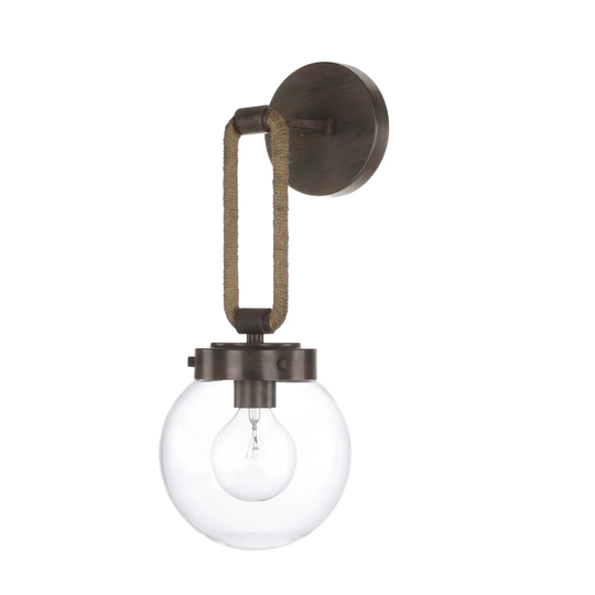 Beaufort 1-light Nordic Grey Wall Sconce
