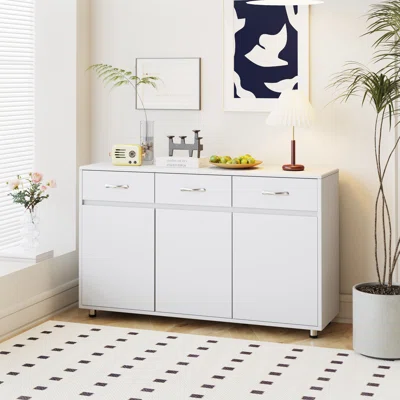 Kessel 52.36" Wide 3 Drawer Sideboard