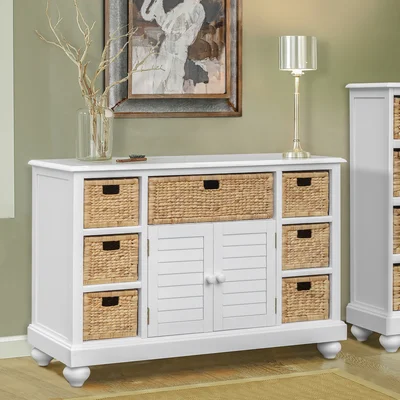 Barrera 58" Wide 7 Drawer Sideboard