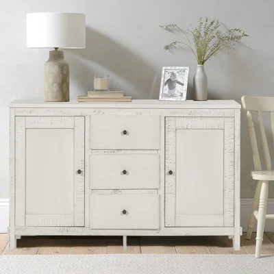 Sorsha 64" Wide 3 Drawer Sideboard