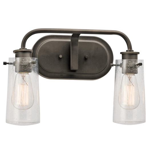 Kichler Lighting Braelyn Collection 2-light Olde Bronze Bath/Vanity Light