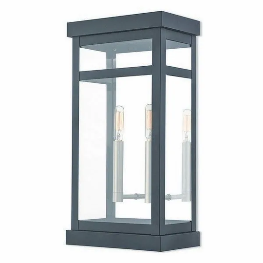 Livex Lighting 20704-04 Outdoor Wall Lantern 2 light Black