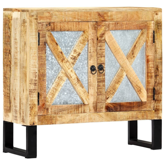 Sideboard 31.4"x11.8"x29.9" Solid Mango Wood
