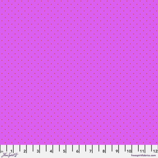 New Tula's True Colors - Thistle Tiny Dots By Tula Pink For Free Spirit Fabrics Sold By The Yard & Cut Continuous Ships Today