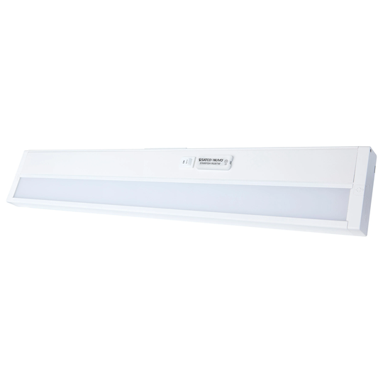 22 In LED SMART Starfish RGB Tunable White Under Cabinet Light White Finish