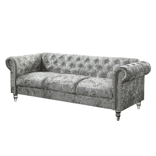 Global Furniture USA Grey Sofa