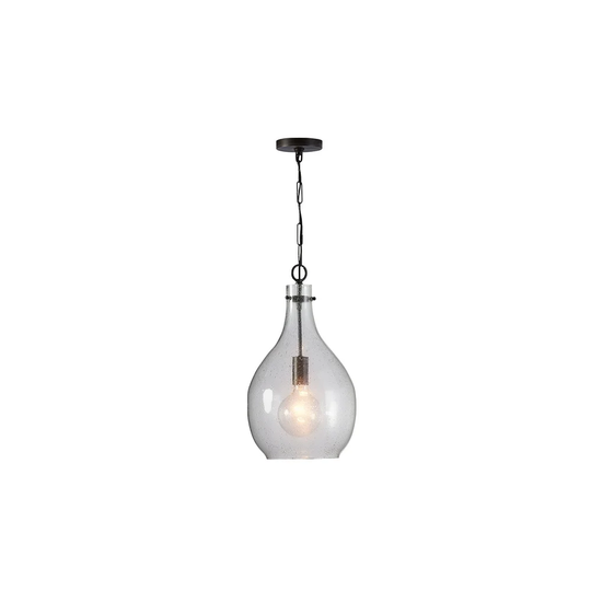 1-light Pewter Pendant