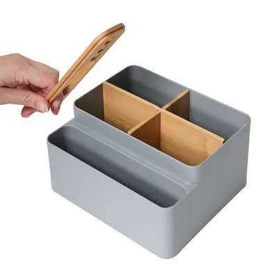 Bamboo Desk Organizer Set
