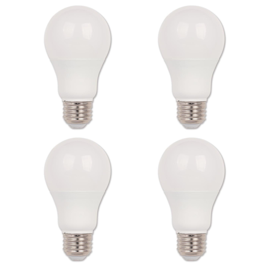 Westinghouse Lighting 6-Watt (40-Watt Equivalent) Bright White Light Omni A19 LED Light Bulb, Medium Base, 4 Pack - 4-Pack