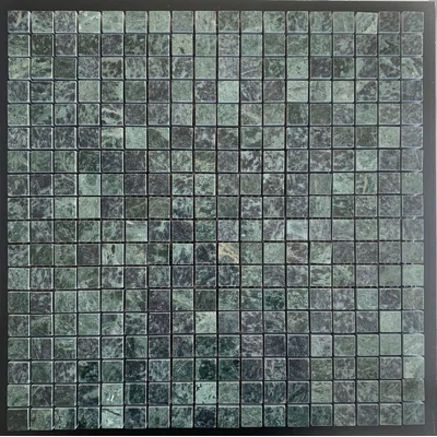 0.63" x 0.63" Marble Mosaic Sheet Wall Floor Use Tile