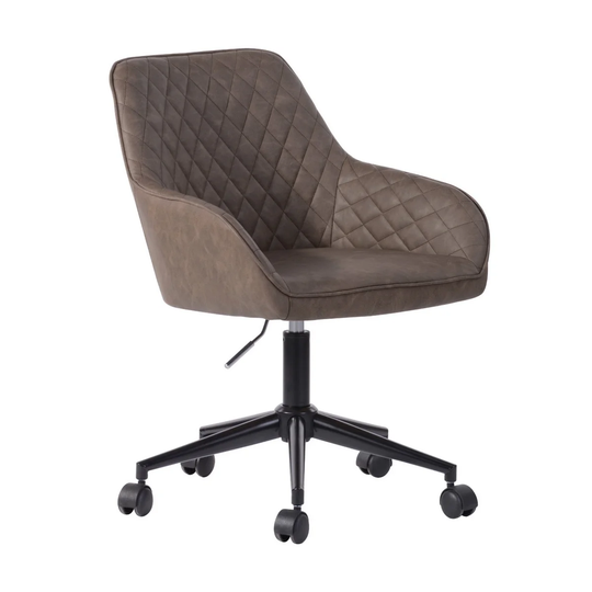 Homy Casa Vintage Solid Color Office Task Chair - N/A