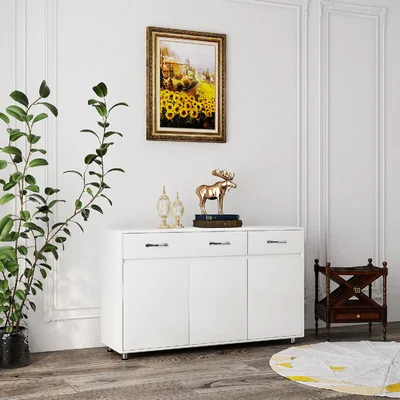 Errion 52.4" Wide 3 Drawer Sideboard