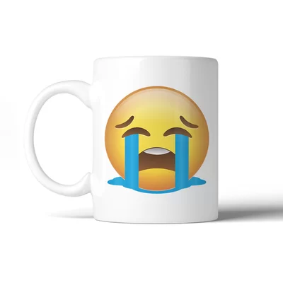 Thorfast Emoji-Crying Coffee Mug