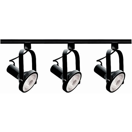 Nuvo Lighting 3-light Black Track Light Kit
