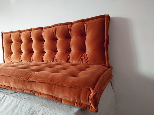 Futon, Pouf, Floor Cushion, Sofa, Bench Cushion, Window Seat Quilted Cushions Japanese Floor Seating, Pillow