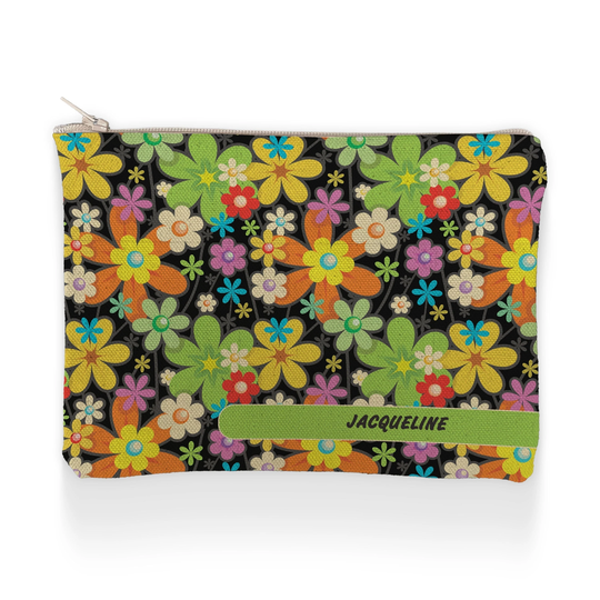 Makeup Pencil Case Floral Pop