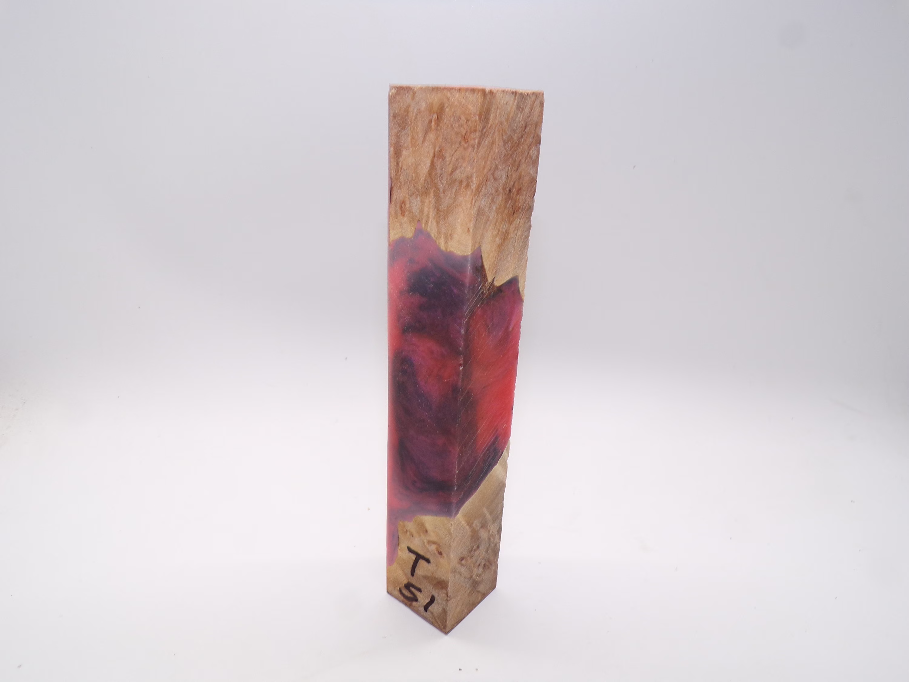 Hybrid, Diamond Painting Pen, Pink, Purple, Sparkle, Swirl, Maple Burl Wood, Drill Handturned, Alumilite