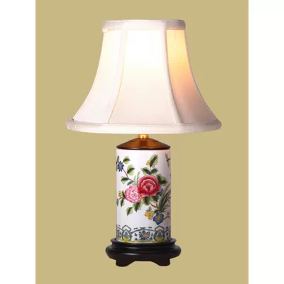 Sides Floral Pencil 19" Table Lamp
