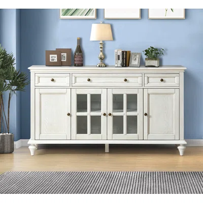 Alixzandria 58" Wide 3 Drawer Sideboard