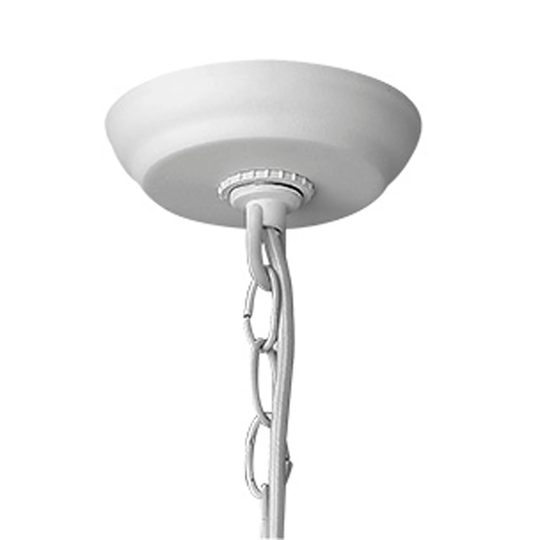 Crew 1-light White Pendant
