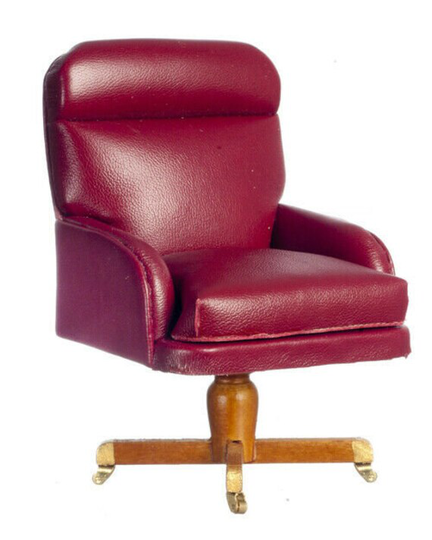 Dollhouse Miniature Gerald Ford Oval Office Chair - Platinum Collection