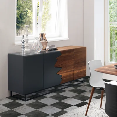 Kali 75" Wide Solid Wood Sideboard