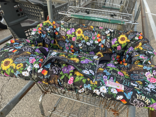 High Chair Cover Shopping Cart Cover For Boy Or Girl I've Got Sunshine ...by Michaelmooodesign