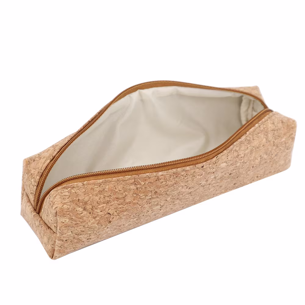 Cork Pencil Case | Pen Pouch Student Gift Teacher Back To School