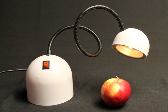 Halogen Table Lamp Flexible Gooseneck By Gammalux Italy Vintage Modern 1980 Era