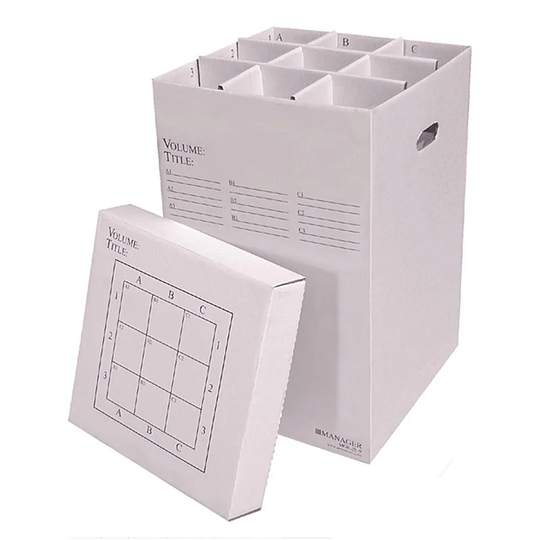 AOS Rolling Storage File Stores Rolled Items up to 24" in Length